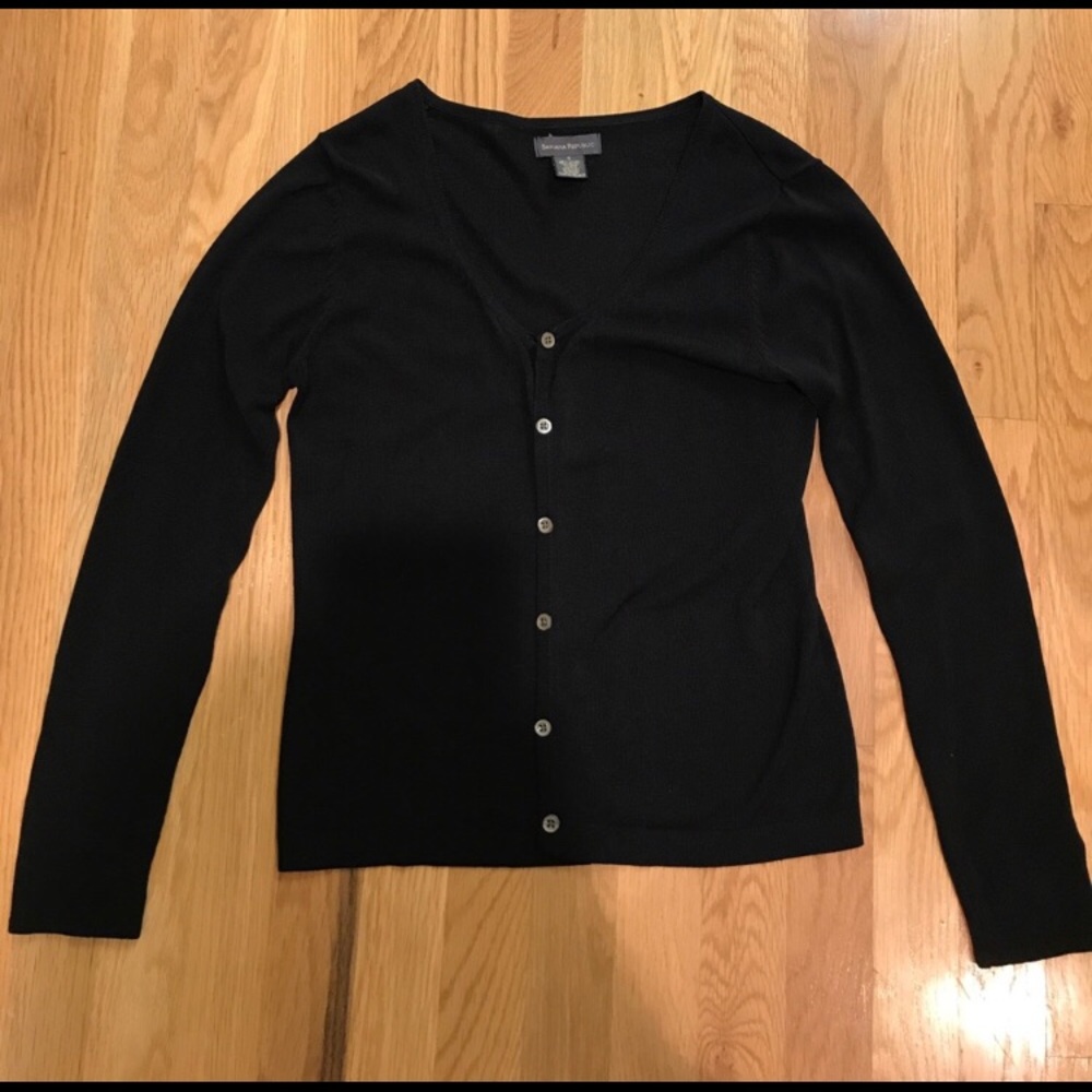 Cute Black Cardigan from Banana Republic.  Size S.